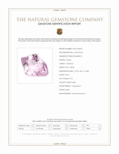 108.05 Ct. Pinkish Purple Amethyst from Brazil Scan Report