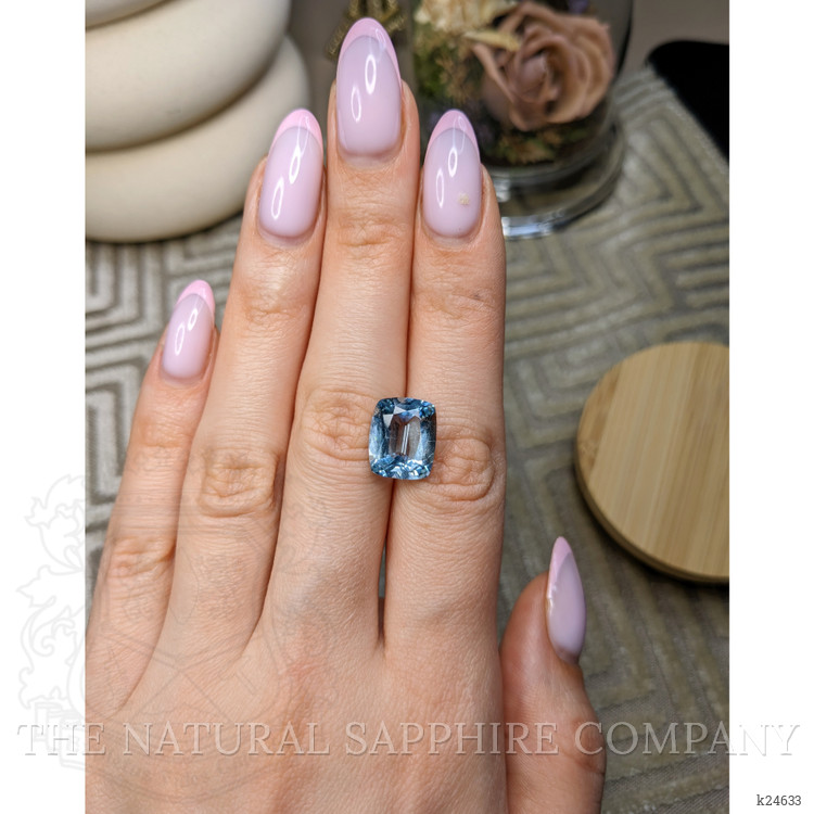 5.53 Ct. Blue Aquamarine from Brazil