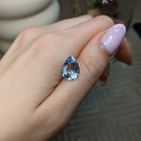 4.45 Ct. Blue Aquamarine from Brazil Life Style