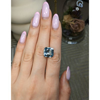 9.05 Ct. Blue Aquamarine from Brazil Life Style