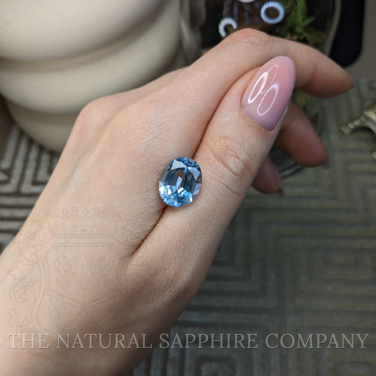 5.76 Ct. Blue Aquamarine from Brazil