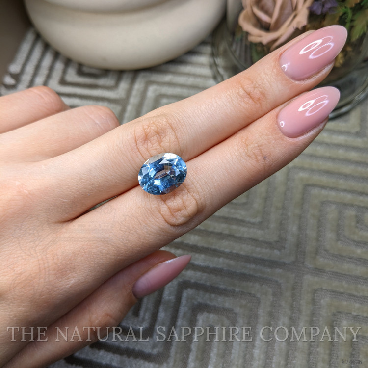 5.76 Ct. Blue Aquamarine from Brazil