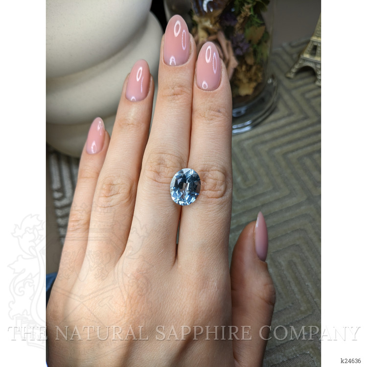 5.76 Ct. Blue Aquamarine from Brazil