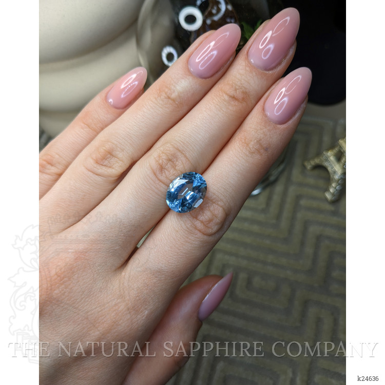 5.76 Ct. Blue Aquamarine from Brazil