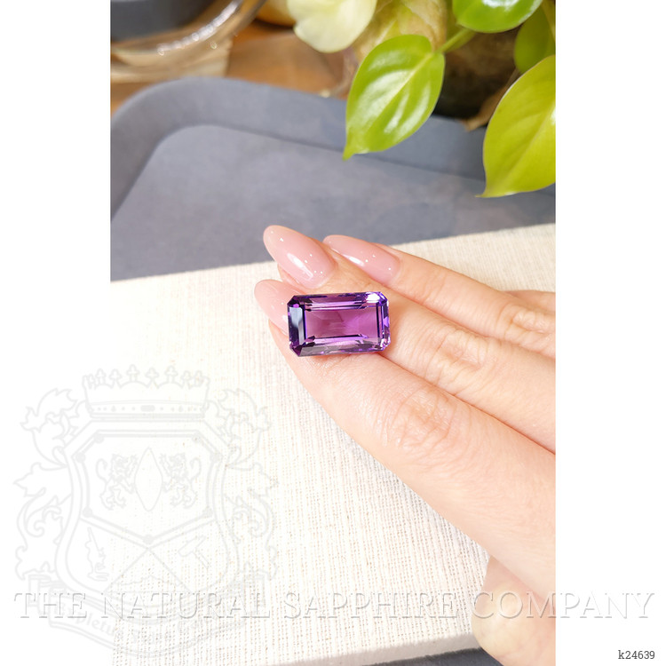 19.60 Ct. Purple Amethyst from Brazil