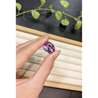 16.53 Ct. Purple Amethyst from Brazil Life Style