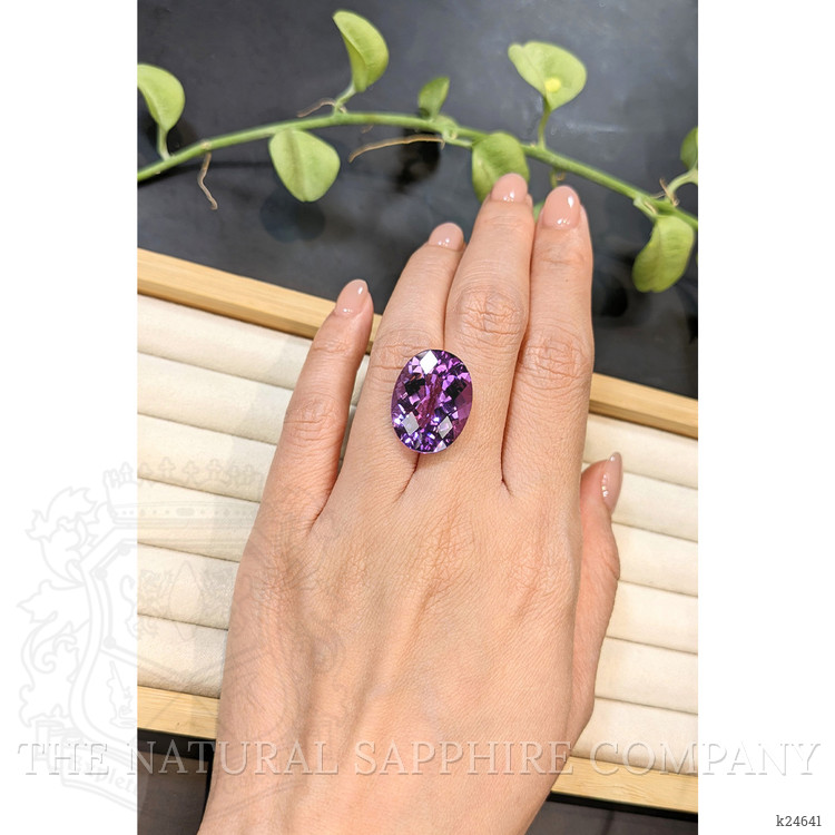 16.53 Ct. Purple Amethyst from Brazil