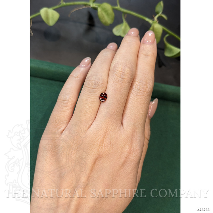 0.97 Ct. Red Zircon from Cambodia
