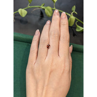 1.02 Ct. Orangish Brown Zircon from Cambodia Life Style