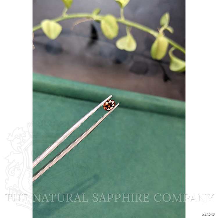 1.02 Ct. Orangish Brown Zircon from Cambodia