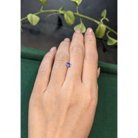 0.50 Ct. Violet Tanzanite from Tanzania Life Style