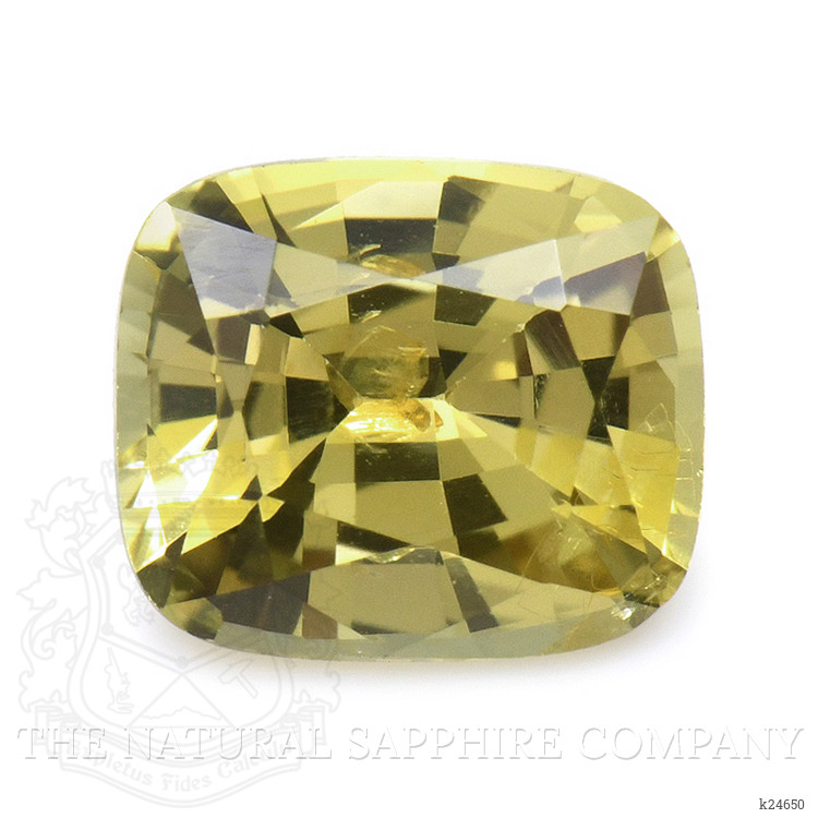 0.98 Ct. Greenish Yellow Chrysoberyl from Ceylon (Sri Lanka)