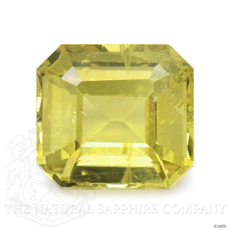 1.10 Ct. Greenish Yellow Chrysoberyl from Ceylon (Sri Lanka)