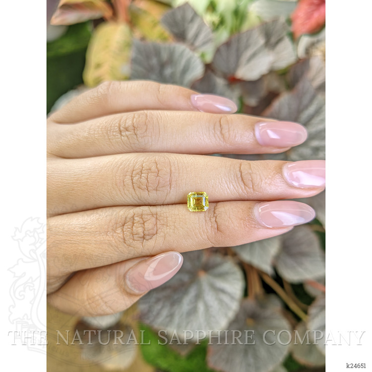 1.10 Ct. Greenish Yellow Chrysoberyl from Ceylon (Sri Lanka)