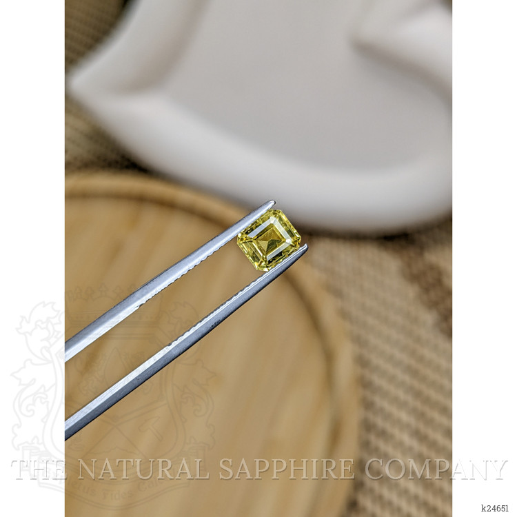 1.10 Ct. Greenish Yellow Chrysoberyl from Ceylon (Sri Lanka)