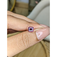 1.13 Ct. Purplish Pink Spinel from Ceylon (Sri Lanka) Life Style