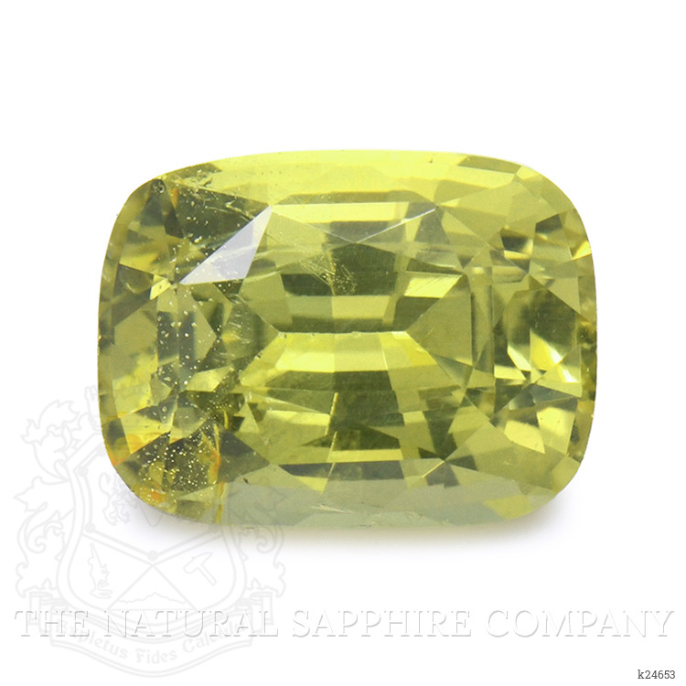 1.54 Ct. Yellowish Green Chrysoberyl from Ceylon (Sri Lanka)