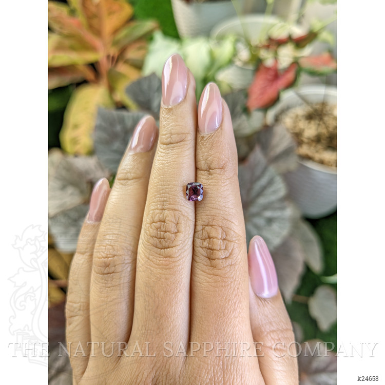 1.02 Ct. Purplish Pink Spinel from Ceylon (Sri Lanka)