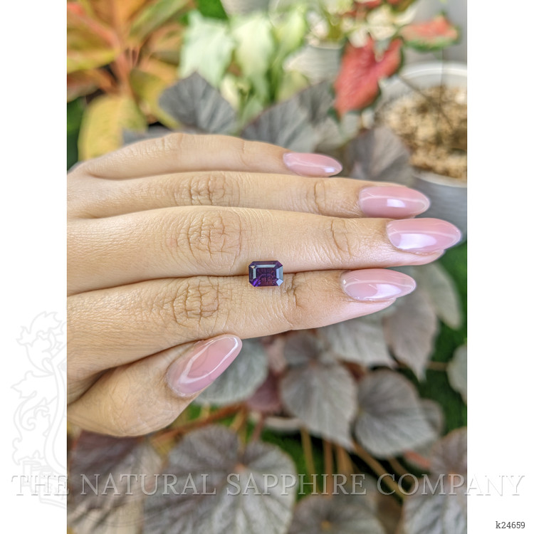 1.64 Ct. Purple Spinel from Ceylon (Sri Lanka)