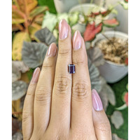1.64 Ct. Purple Spinel from Ceylon (Sri Lanka) Life Style