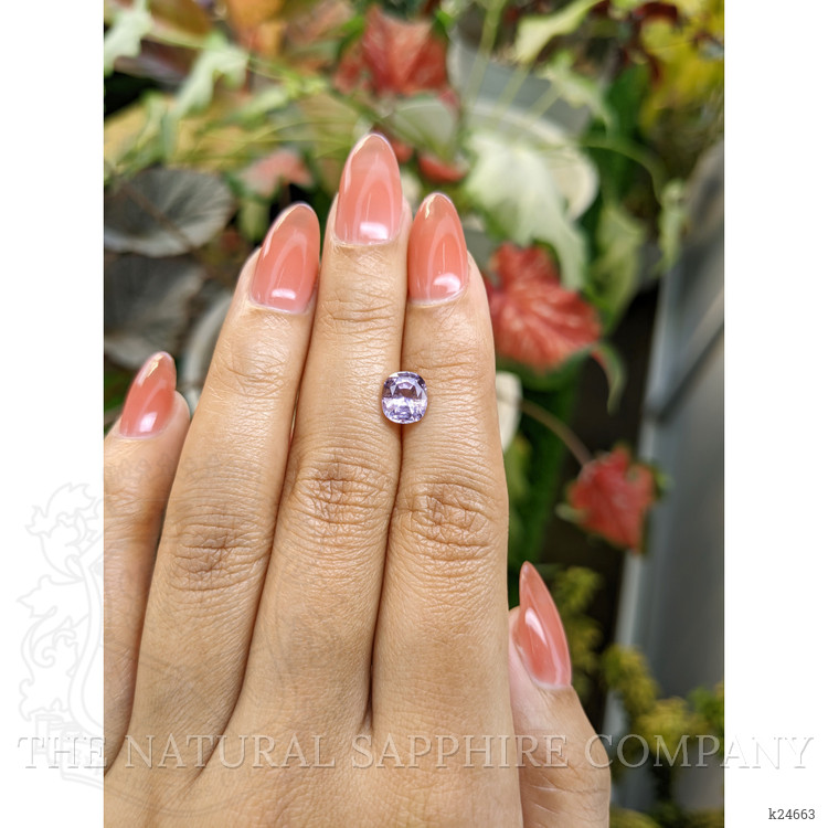 1.55 Ct. Purple Spinel from Ceylon (Sri Lanka)