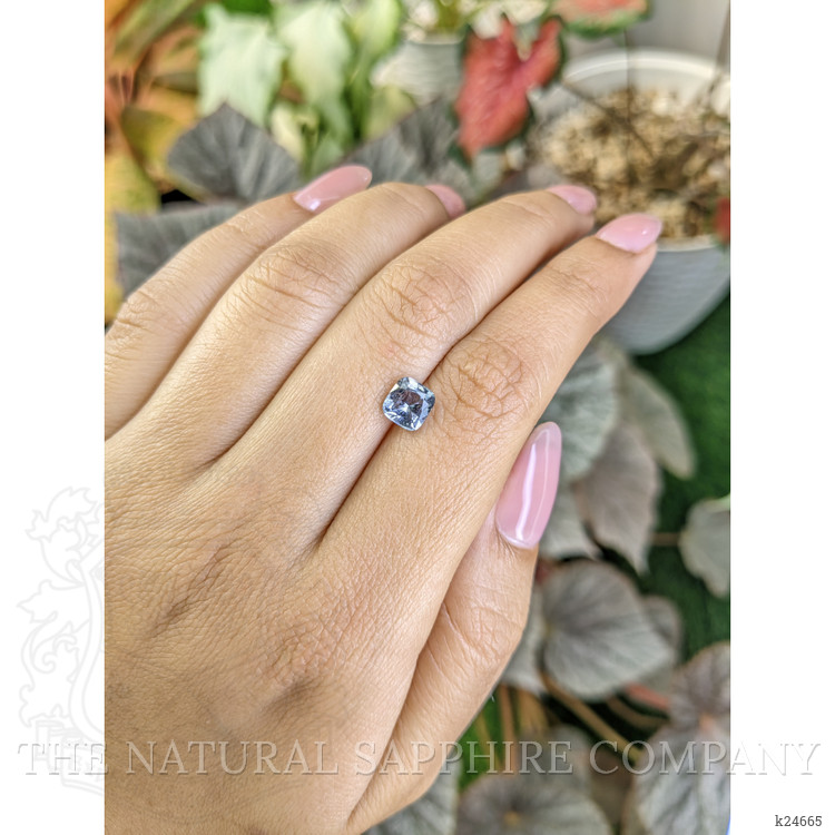 1.31 Ct. Greyish Blue Spinel from Ceylon (Sri Lanka)