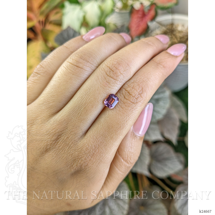 1.26 Ct. Purplish Pink Spinel from Ceylon (Sri Lanka)