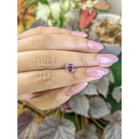1.26 Ct. Purplish Pink Spinel from Ceylon (Sri Lanka) Life Style