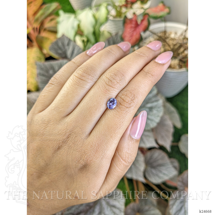 1.12 Ct. Violet Spinel from Ceylon (Sri Lanka)