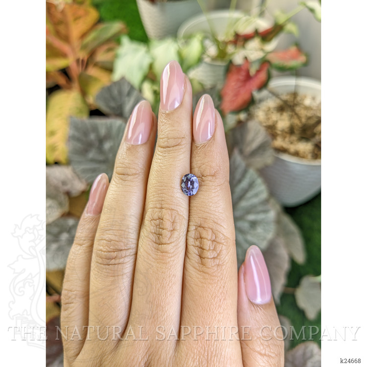 1.12 Ct. Violet Spinel from Ceylon (Sri Lanka)