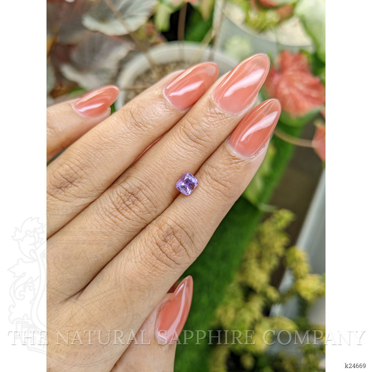 1.10 Ct. Pinkish Purple Spinel from Ceylon (Sri Lanka)