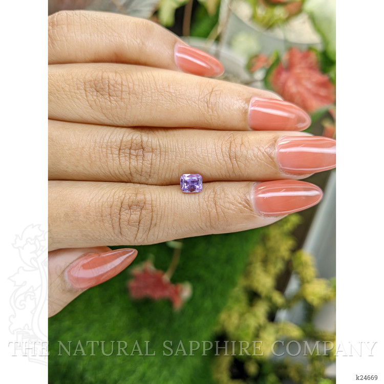1.10 Ct. Pinkish Purple Spinel from Ceylon (Sri Lanka)