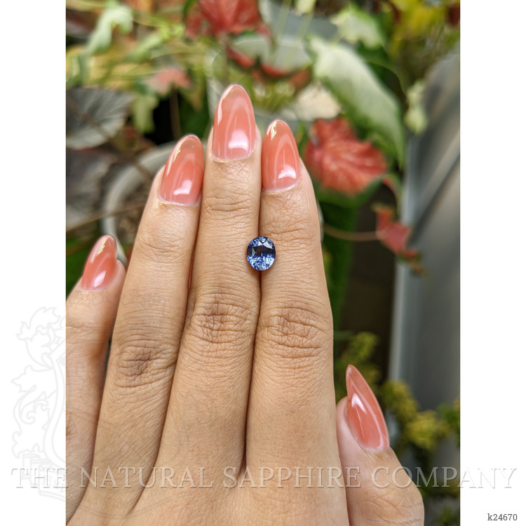 1.65 Ct. Blue Spinel from Ceylon (Sri Lanka)