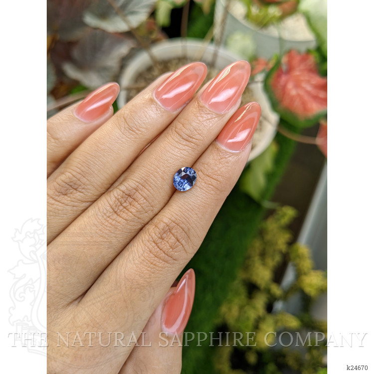 1.65 Ct. Blue Spinel from Ceylon (Sri Lanka)