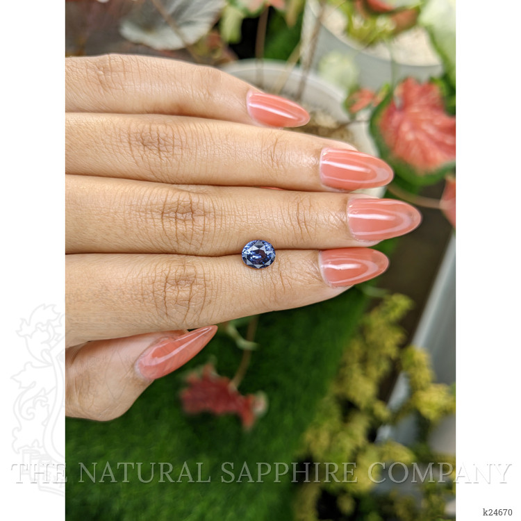 1.65 Ct. Blue Spinel from Ceylon (Sri Lanka)