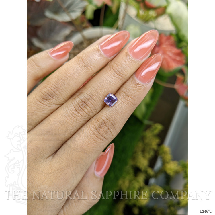 1.47 Ct. Pinkish Purple Spinel from Ceylon (Sri Lanka)