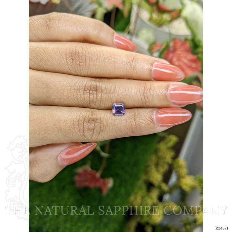 1.47 Ct. Pinkish Purple Spinel from Ceylon (Sri Lanka)