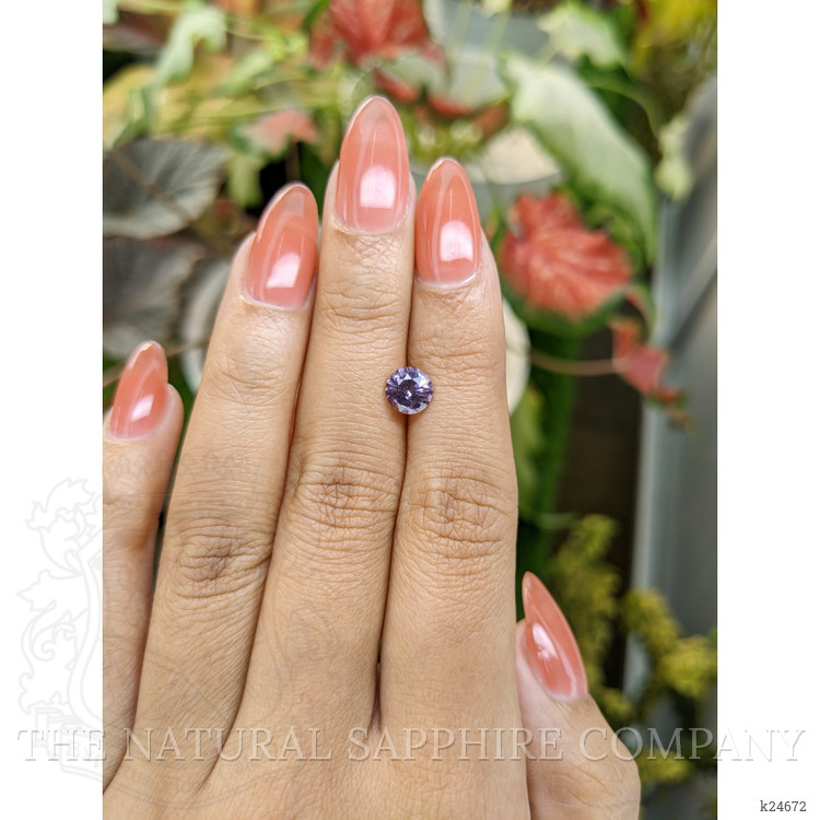 1.21 Ct. Pinkish Purple Spinel from Ceylon (Sri Lanka)