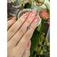 1.21 Ct. Pinkish Purple Spinel from Ceylon (Sri Lanka) Life Style