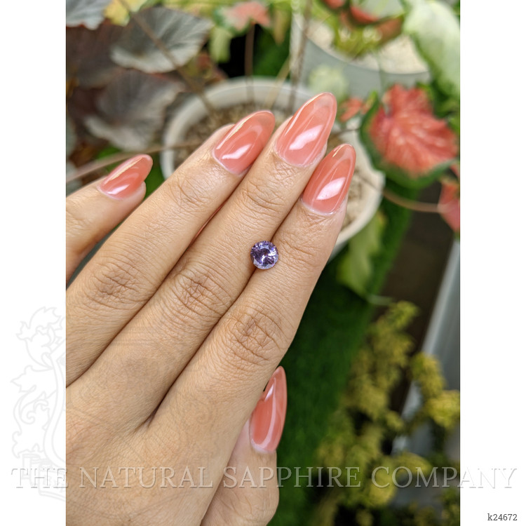 1.21 Ct. Pinkish Purple Spinel from Ceylon (Sri Lanka)
