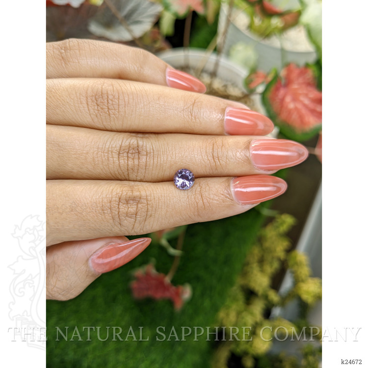 1.21 Ct. Pinkish Purple Spinel from Ceylon (Sri Lanka)