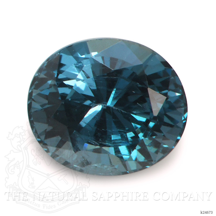 0.95 Ct. Greenish Blue Spinel from Ceylon (Sri Lanka)