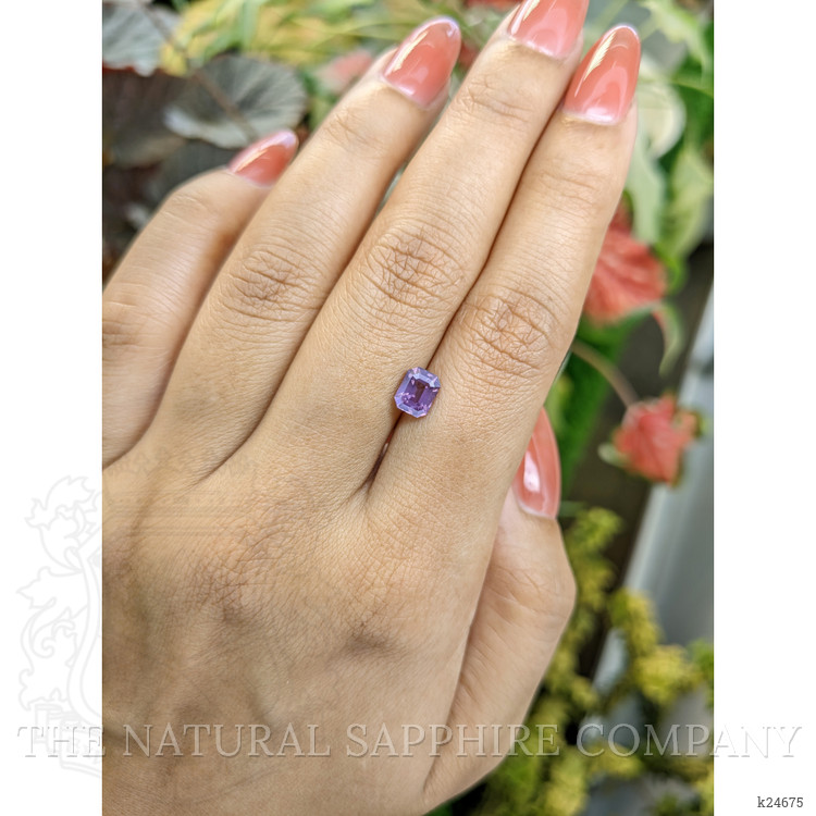 1.12 Ct. Pinkish Purple Spinel from Ceylon (Sri Lanka)