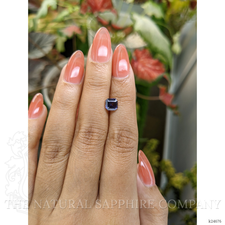 1.28 Ct. Purple Spinel from Ceylon (Sri Lanka)