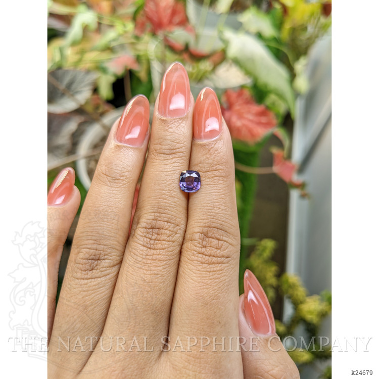 1.13 Ct. Purple Spinel from Ceylon (Sri Lanka)