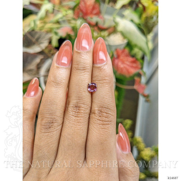 0.88 Ct. Pink Spinel from Ceylon (Sri Lanka)