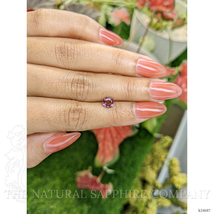 0.88 Ct. Pink Spinel from Ceylon (Sri Lanka)