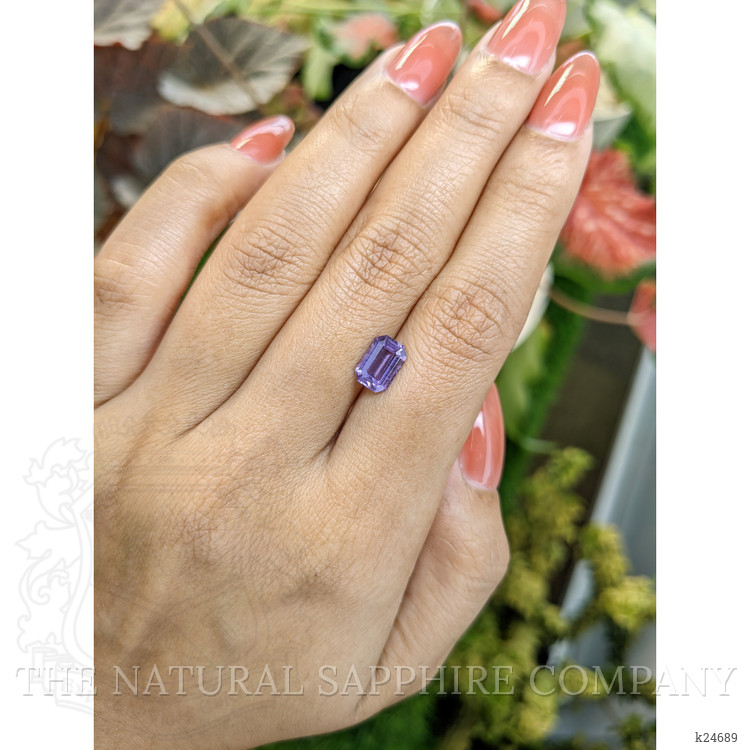 1.58 Ct. Purple Spinel from Ceylon (Sri Lanka)