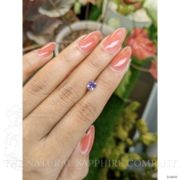 0.87 Ct. Purple Spinel from Ceylon (Sri Lanka)