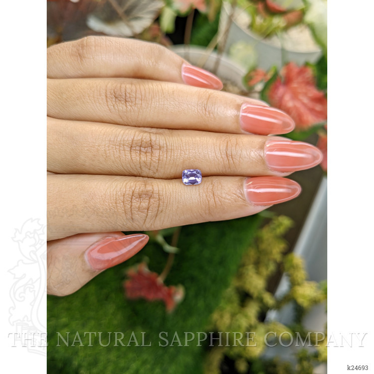 0.87 Ct. Purple Spinel from Ceylon (Sri Lanka)